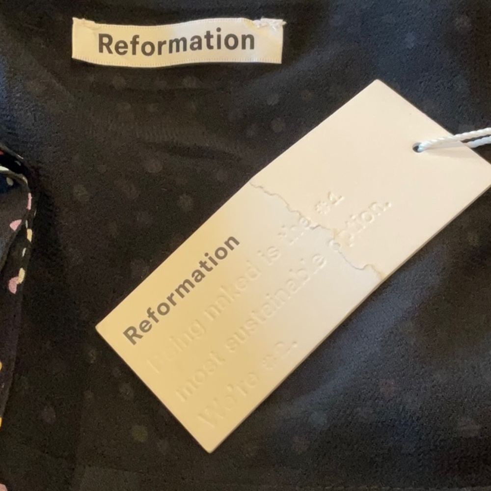NWT-Reformation Troppo Mini V Neck Wrap - Picture 6 of 8